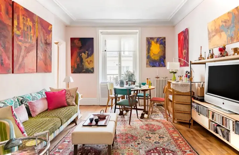 Apartamento parisino anunciado en Airbnb