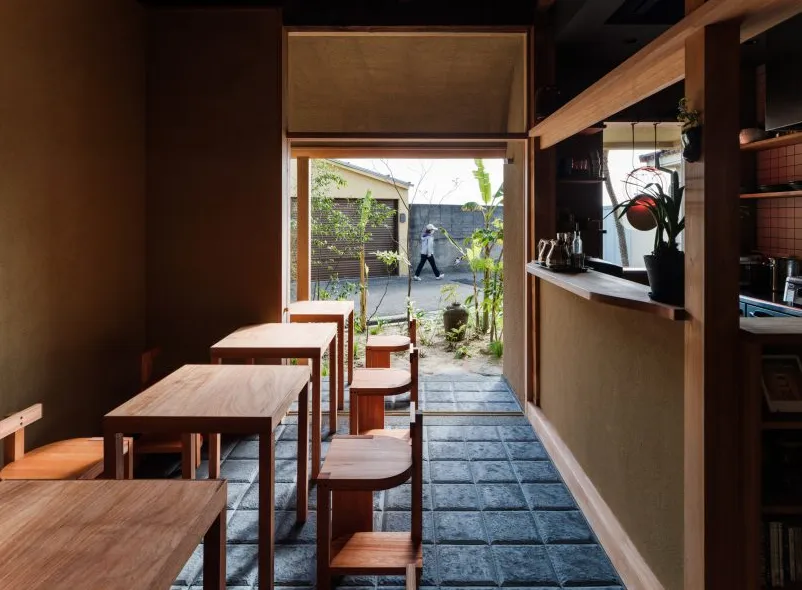 Foto interior del restaurante de House en Hayashisaki Matsue Beach