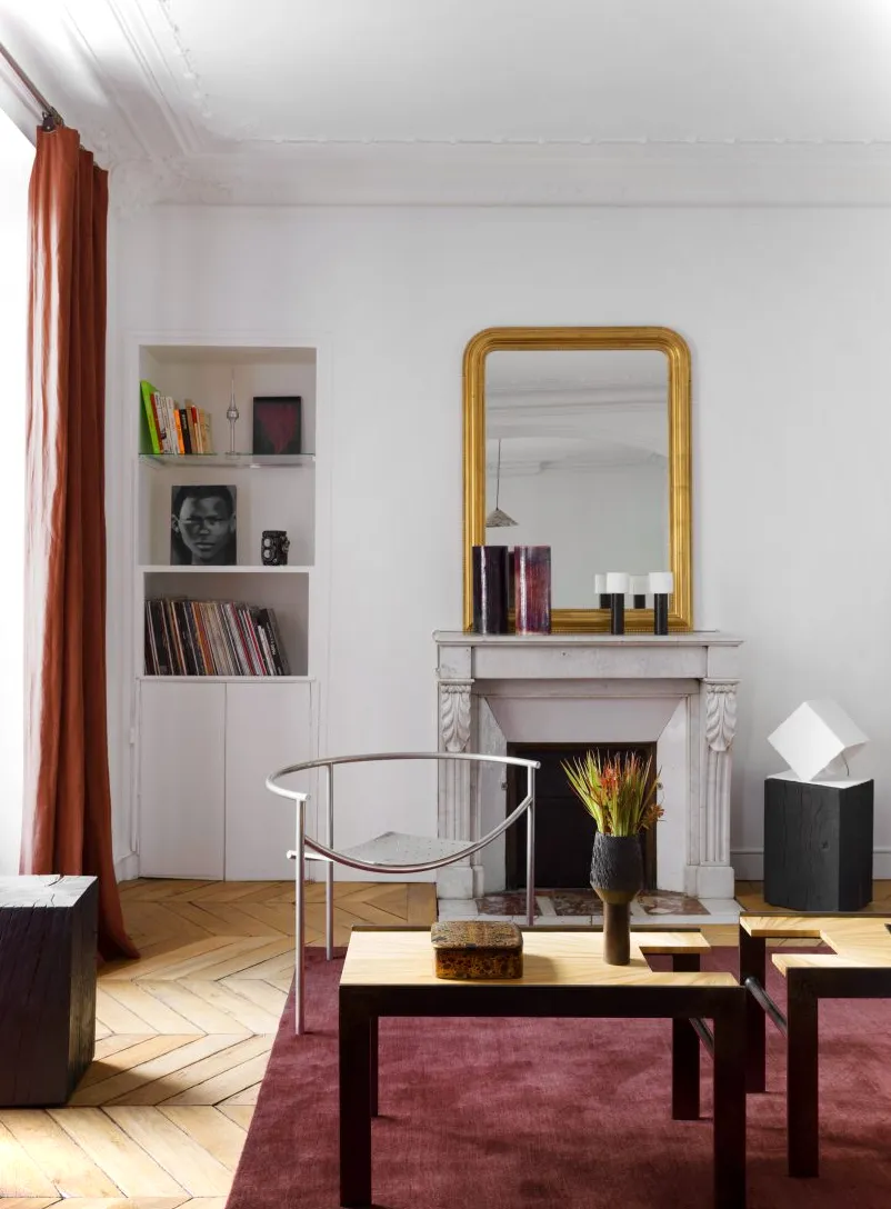 Apartamento Paris Marais salón y comedor de Sophie Dries