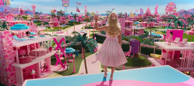 Barbie Land en la película de Barbie