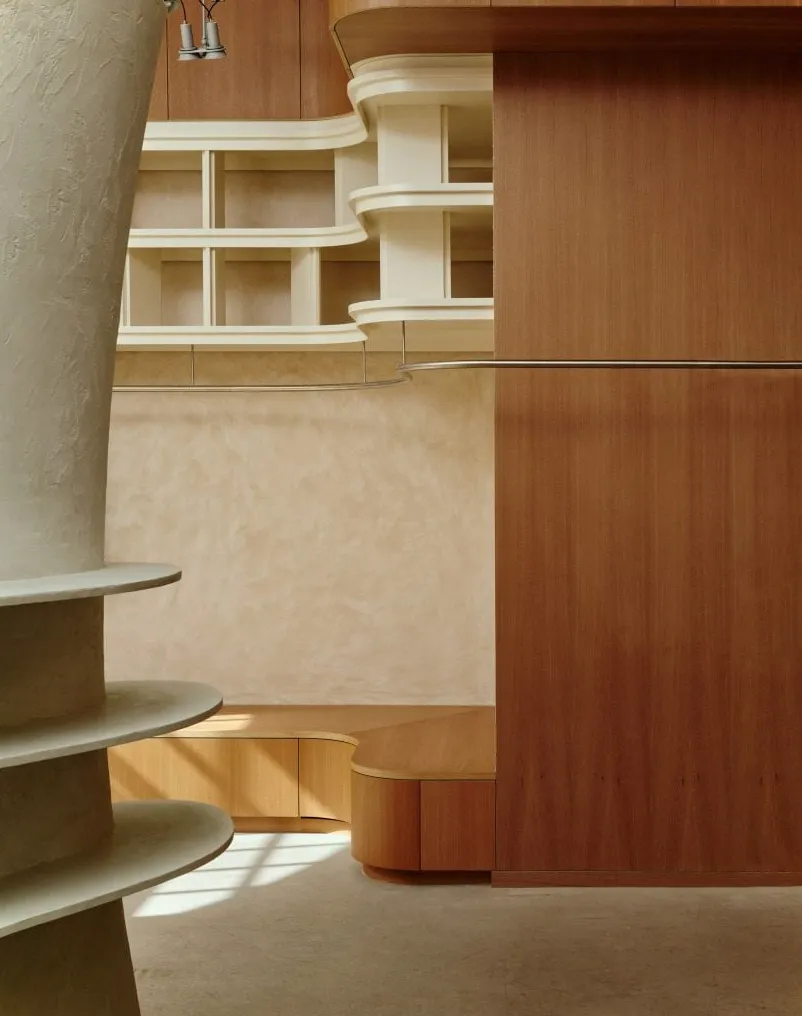 La tienda de Copenhague presenta interiores minimalistas de Snøhetta