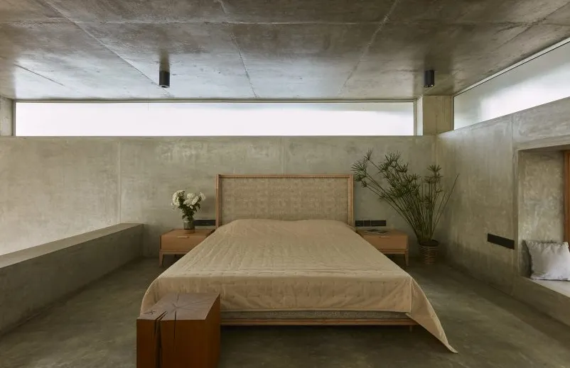 Dormitorio dentro de casa de Bangalore